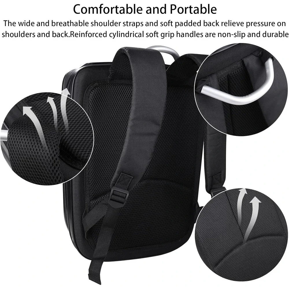 Waterproof Hard Case for DJI Mini 4‎ Pro Combo – Stores 8 Batteries + RC + Hub